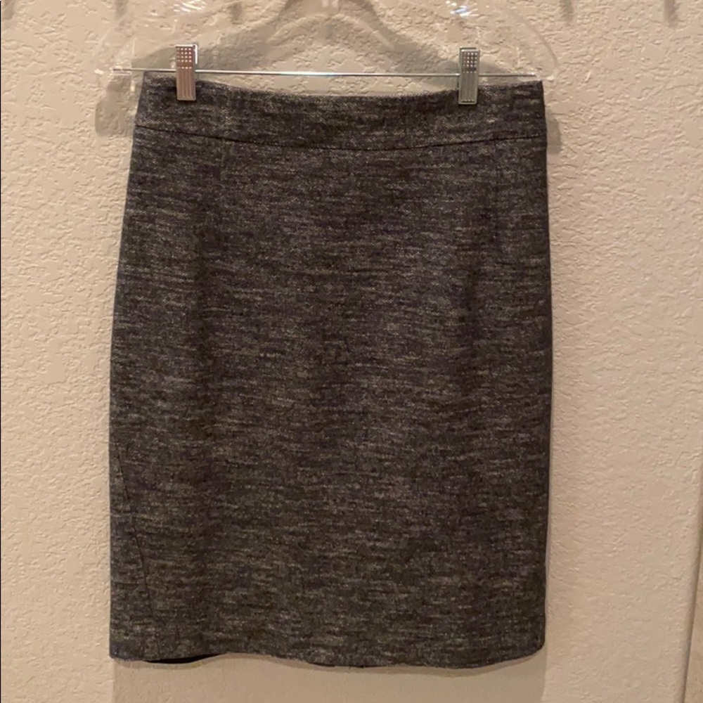 Gray theory pencil skirt